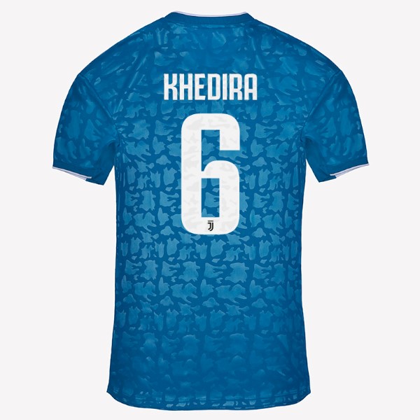 Camiseta Juventus NO.6 Khedira 3ª 2019-2020 Azul